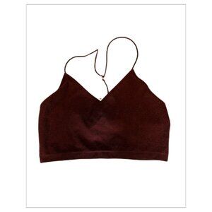 NWT Burnt Red COLSIE Bralette Size L (BB0239)